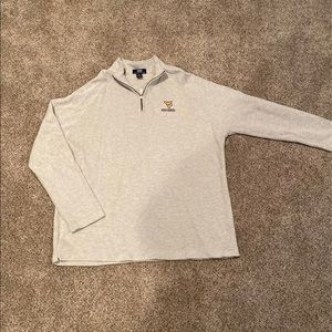 WVU quarter zip